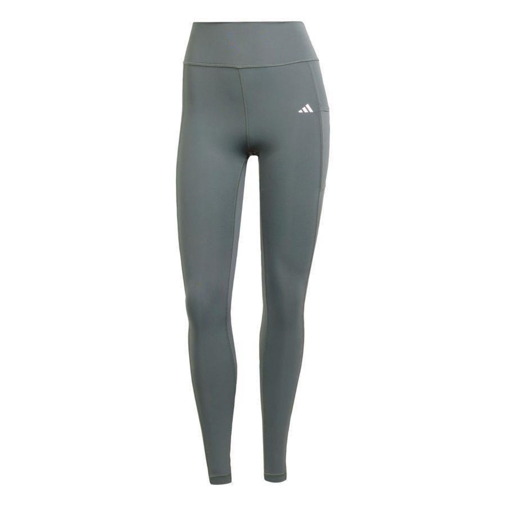 Calça Legging adidas Opt 3S 1/1 L - Feminina - Foto 1