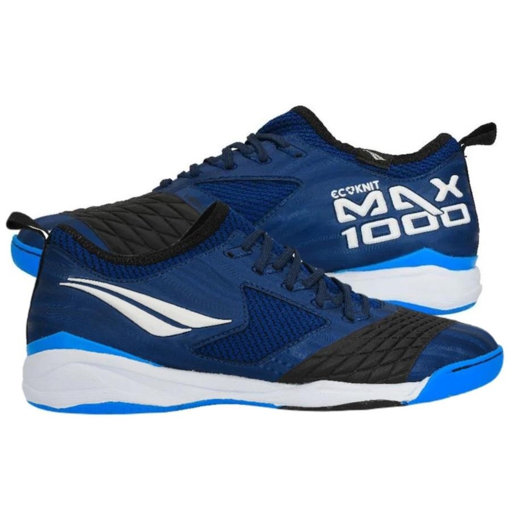 Imagem 2 do produto Kit Chuteira Futsal Penalty Max 1000 Locker Ecoknit + Meia - Adulto