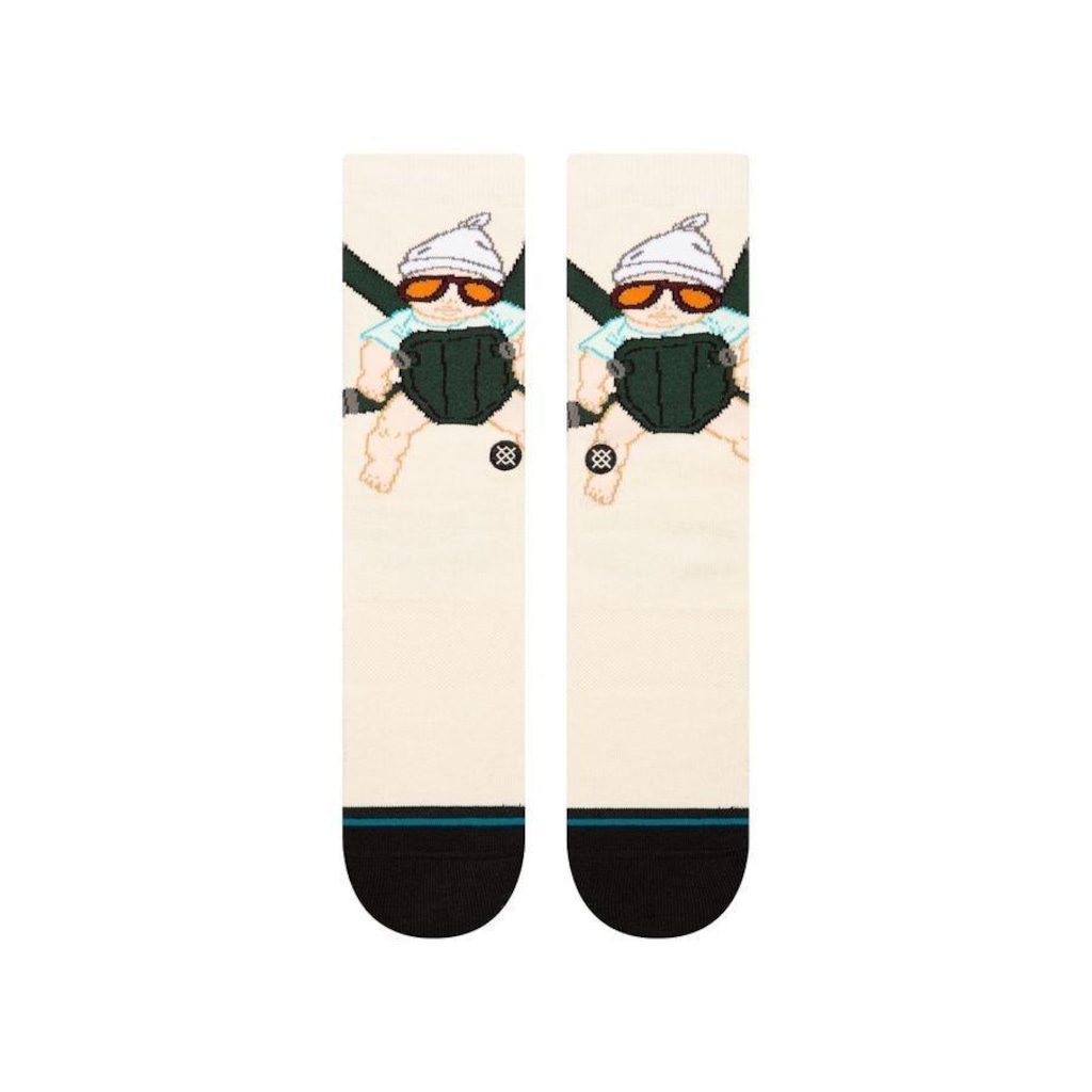 Imagem 2 do produto Meia Cano Alto Stance Collab Se Beber Não Case Carlos - Adulto