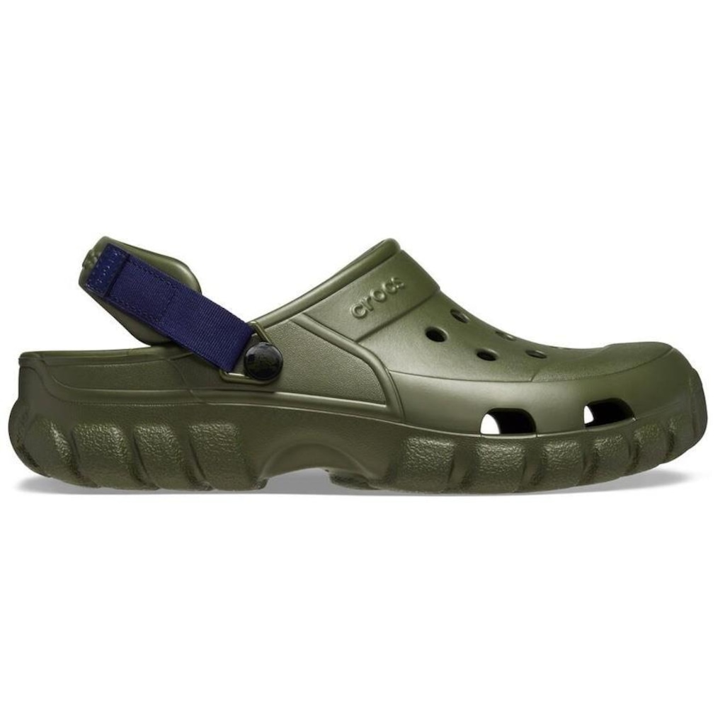 Sandália Crocs Offroad Sport Clog Army Green Navy - Adulto - Foto 1