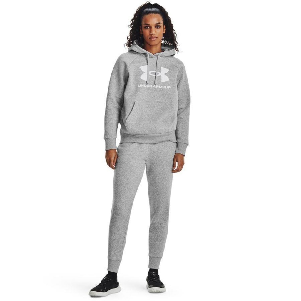 Imagem 2 do produto Blusão de Moletom com Capuz Under Armour Rival Fleece Big Logo - Feminino