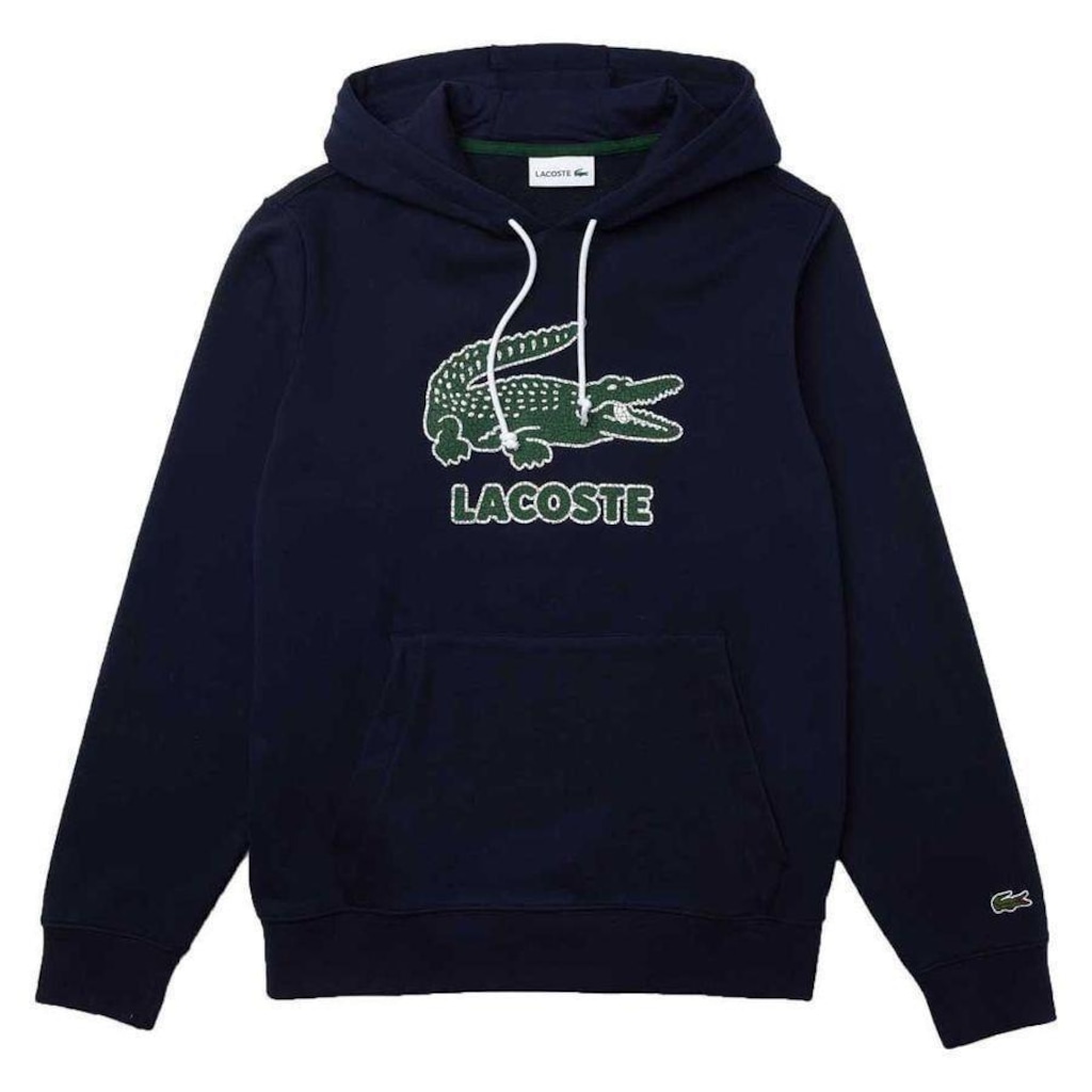 Blusão de Moletom Lacoste Logo Sp - Masculino | Centauro