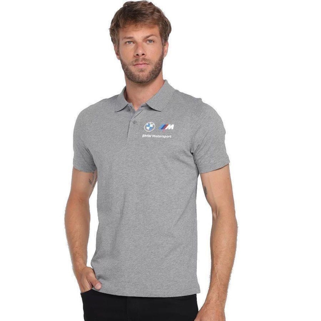 Camisa Polo Puma BMW MMS - Masculina - Foto 1