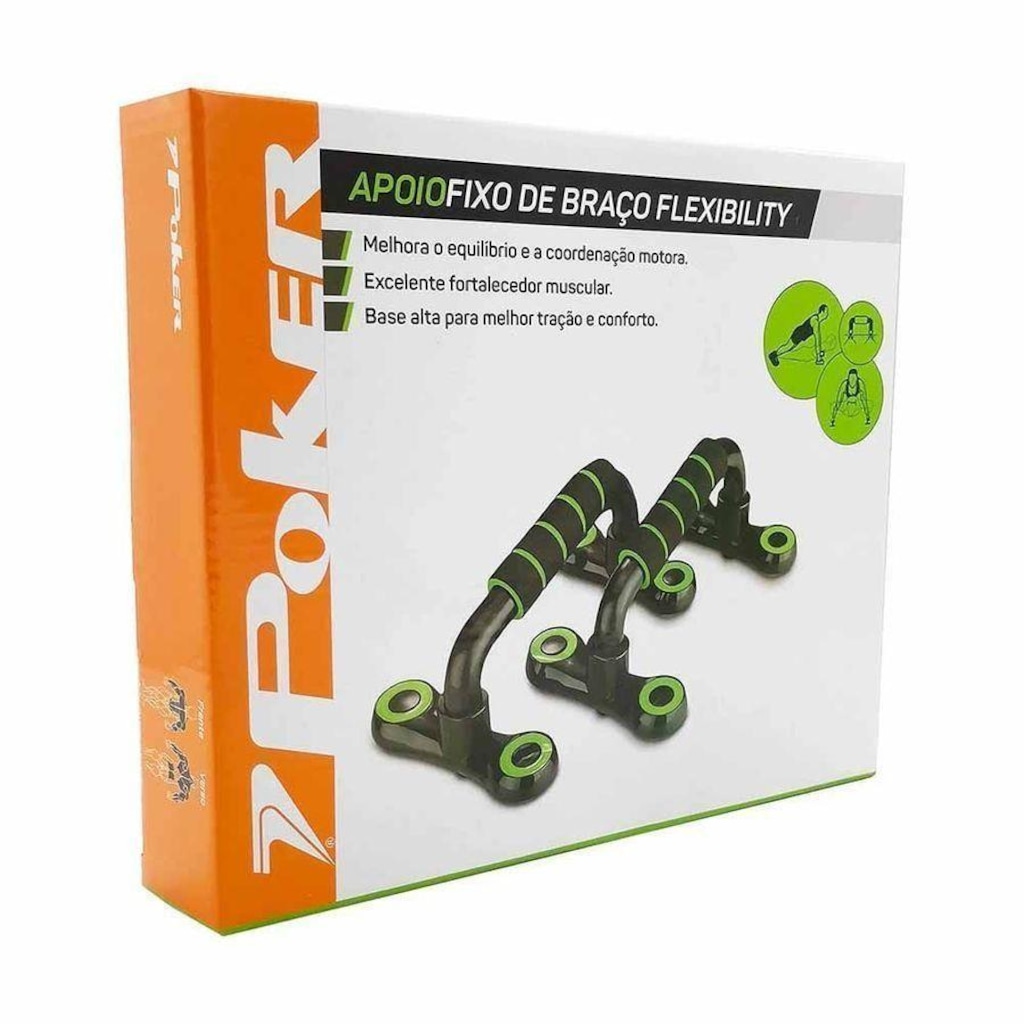 Imagem 2 do produto Apoio para Flexao Poker Flexibility