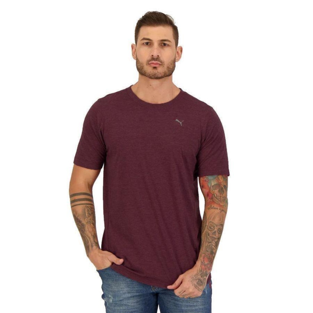 Camiseta Puma Performance Heather - Masculina