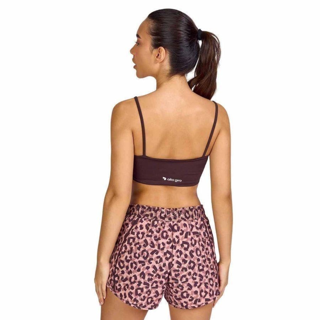 Imagem 2 do produto Top Fitness Alto Giro Hyper Decote Transpassado - Feminino