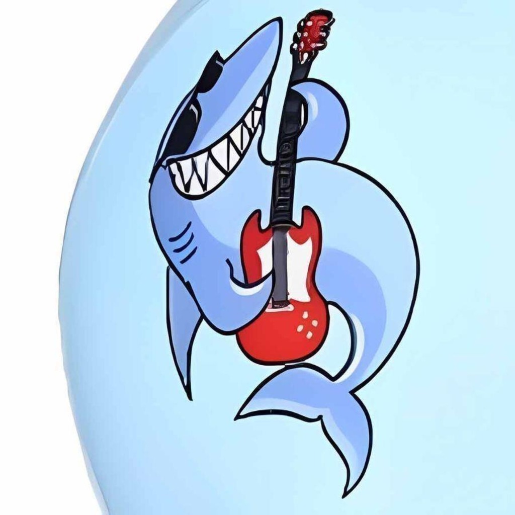 Imagem 2 do produto Touca de Natação Speedo Fun Tubarão - Infantil
