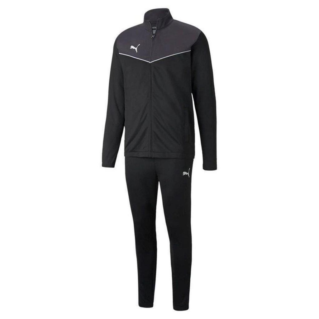 Agasalho sem Capuz Puma Individual Rise - Masculino - Foto 1