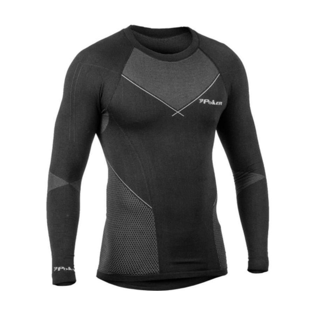 Imagem 2 do produto Camisa Manga Longa Poker Skin Comfort X-Ray - Masculina