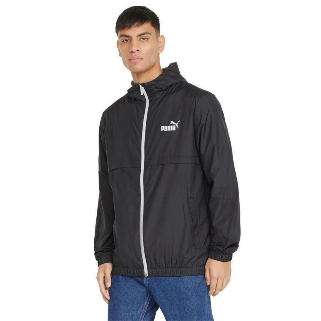 Imagem 5 do produto Jaqueta com Capuz Puma Corta Vento Essentials - Masculina