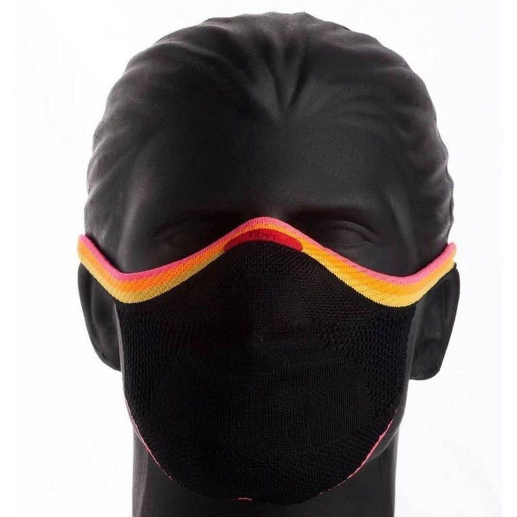 Imagem 2 do produto Kit Máscara Fiber: 1 Máscara + 30 Filtros + 1 SuporteKnit Sport Pride - Adulto