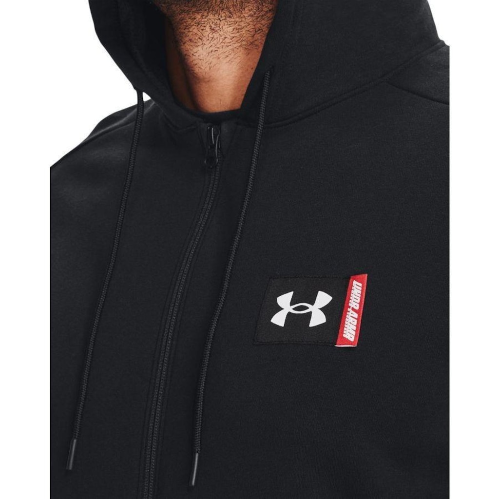Imagem 3 do produto Blusão de Moletom Under Armour Baseline Full-Zip - Masculino