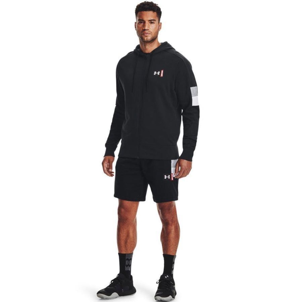 Imagem 4 do produto Blusão de Moletom Under Armour Baseline Full-Zip - Masculino