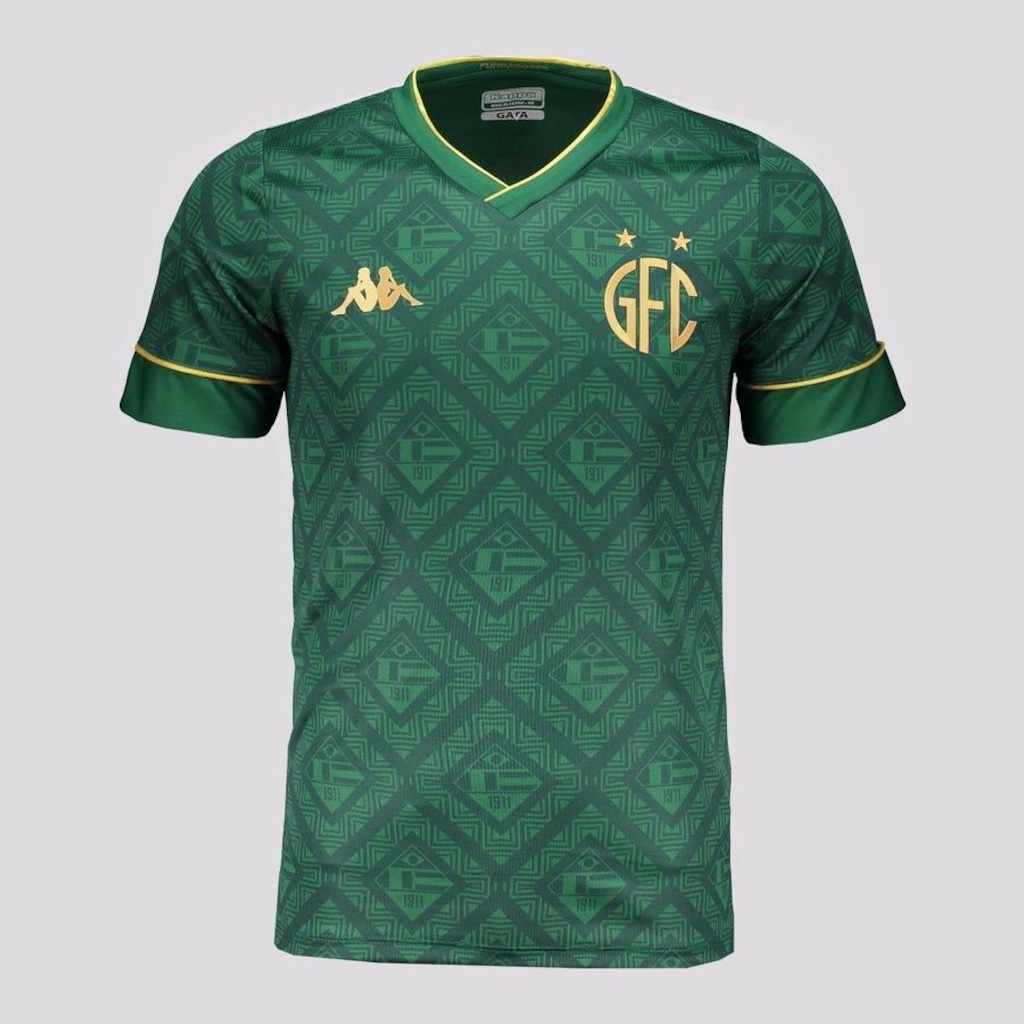 Camisa do Guarani Goleiro Iii 2023 Kappa - Masculina - Foto 1
