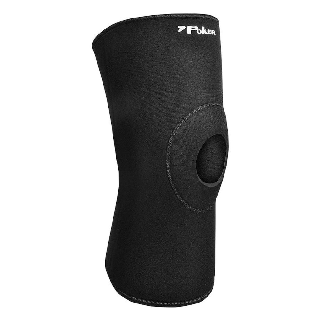 Joelheira Poker Longa C Orifício e Reforço - Adulto