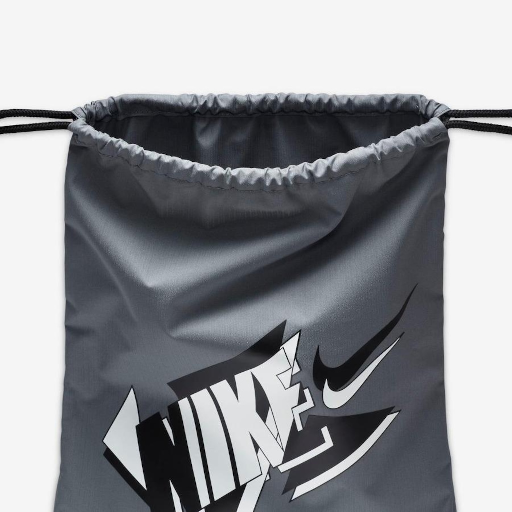 Sacola Gym Sack Nike Drawstring - Infantil - Foto 4