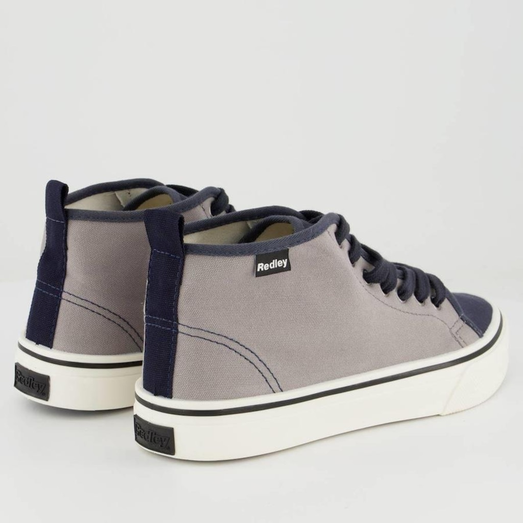 Tênis Redley Originals Bicolor Cano Médio - Unissex - Foto 3
