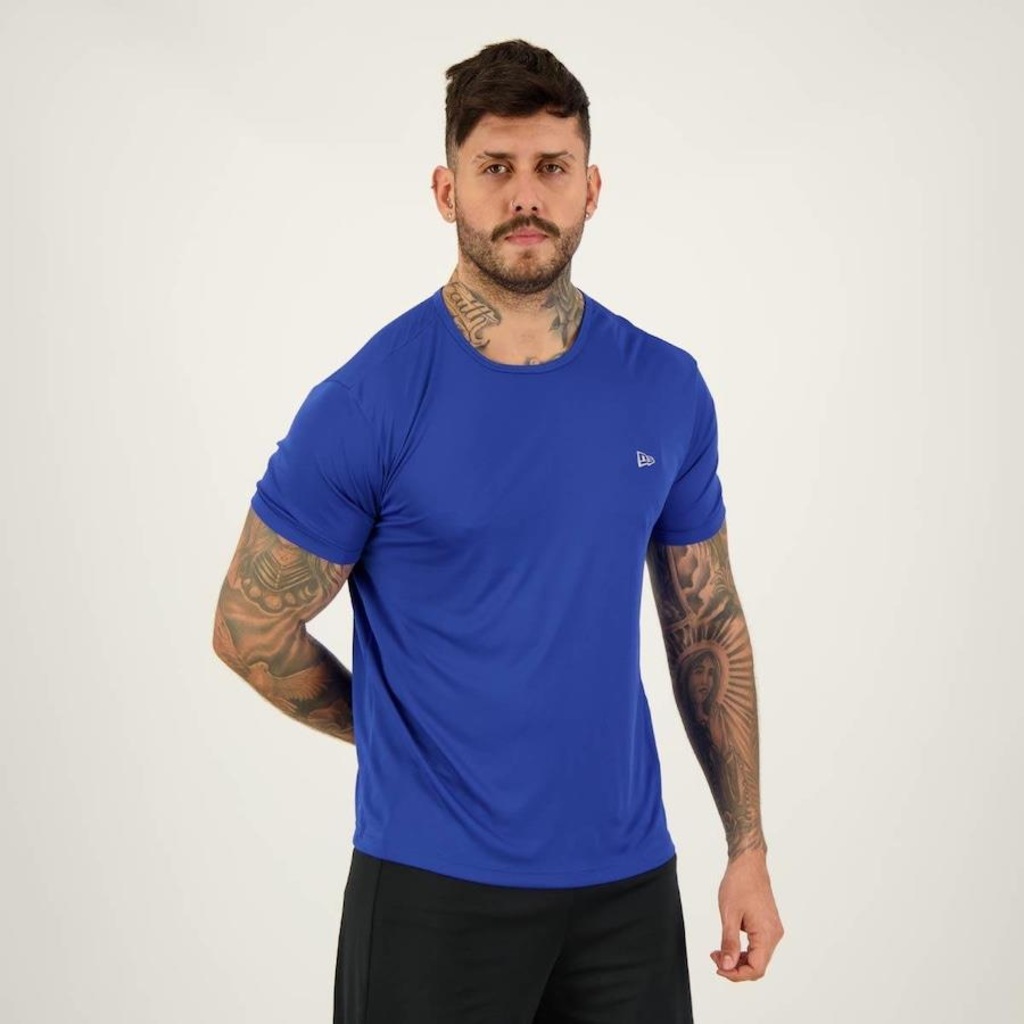 Camiseta New Era Performance Ne Branded I - Masculina - Foto 2