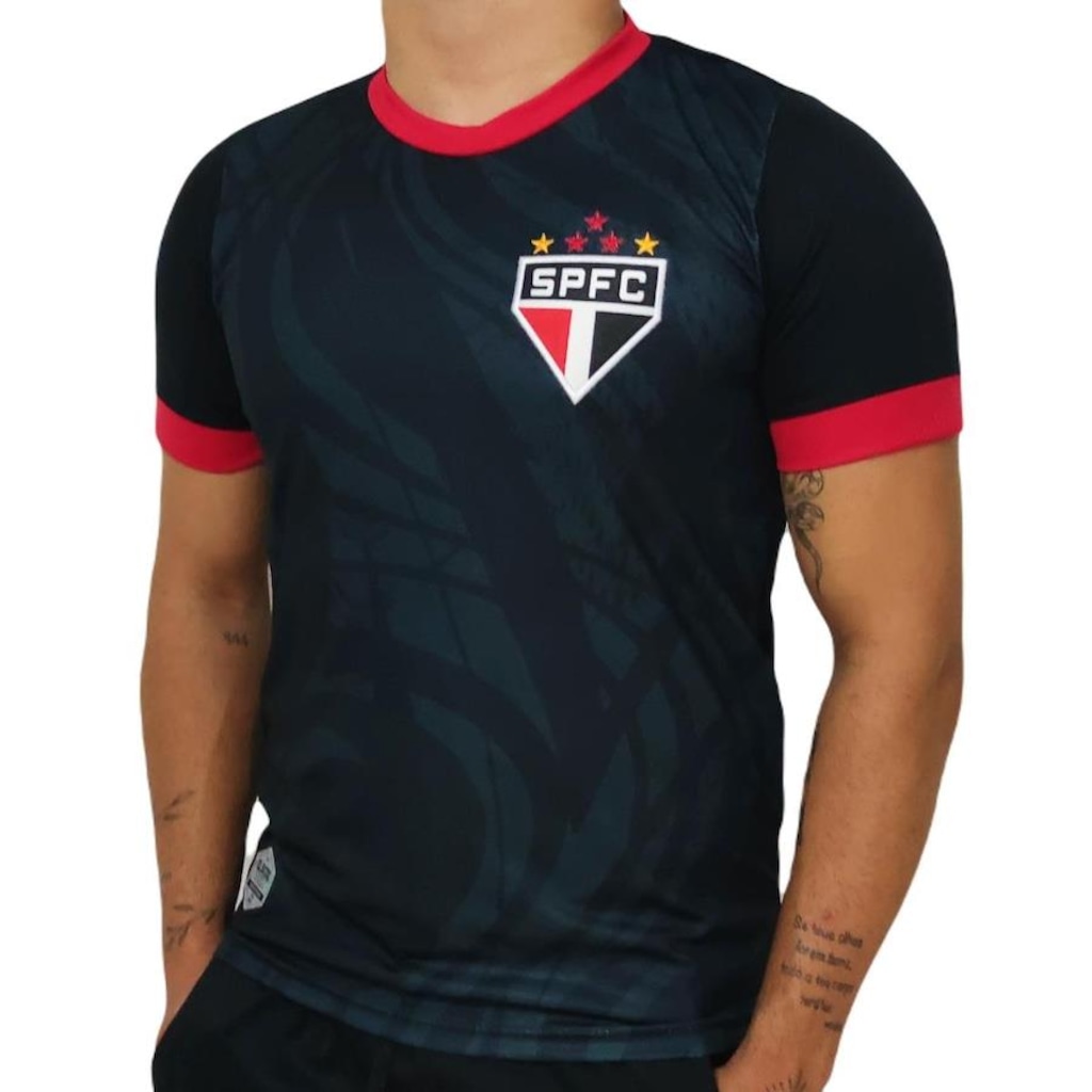 Imagem 2 do produto Camisa do São Paulo Retrô Mania Classic Símbolo - Masculina