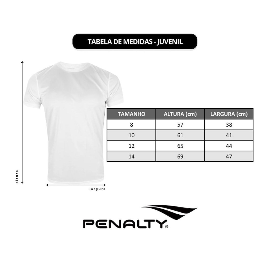 Imagem 3 do produto Camiseta Penalty X + Calção Penalty X - Infantil