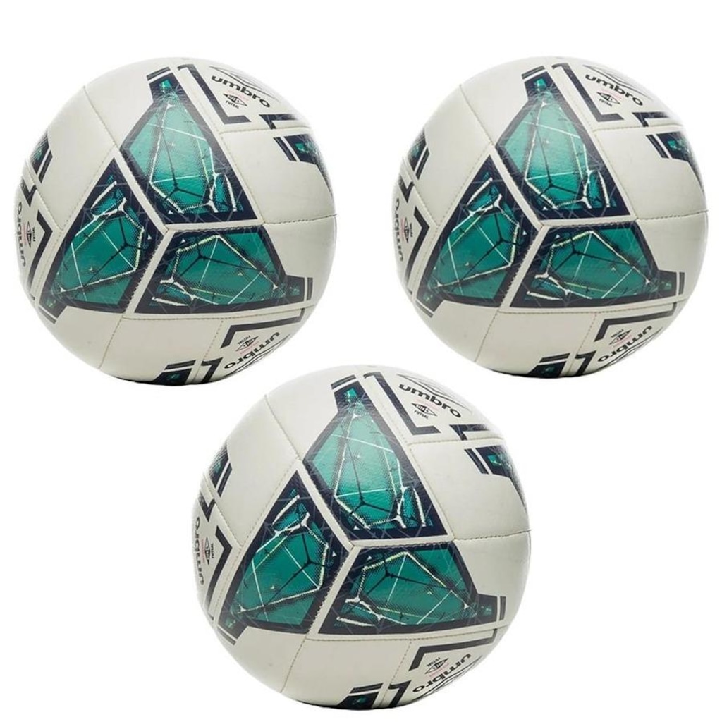 Kit de Bolas Futsal Umbro Neo Swerve Lnf - 3 unidades - Foto 2