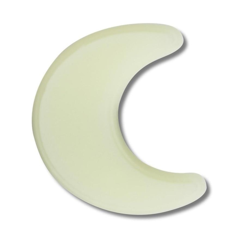 Jibbitz Lua Crescente Brilha No Escuro