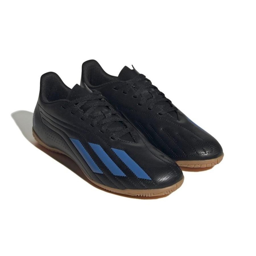 Imagem 2 do produto Kit Chuteira Futsal adidas Deportivo Ii + Meião Color Sports de Futebol - Adulto