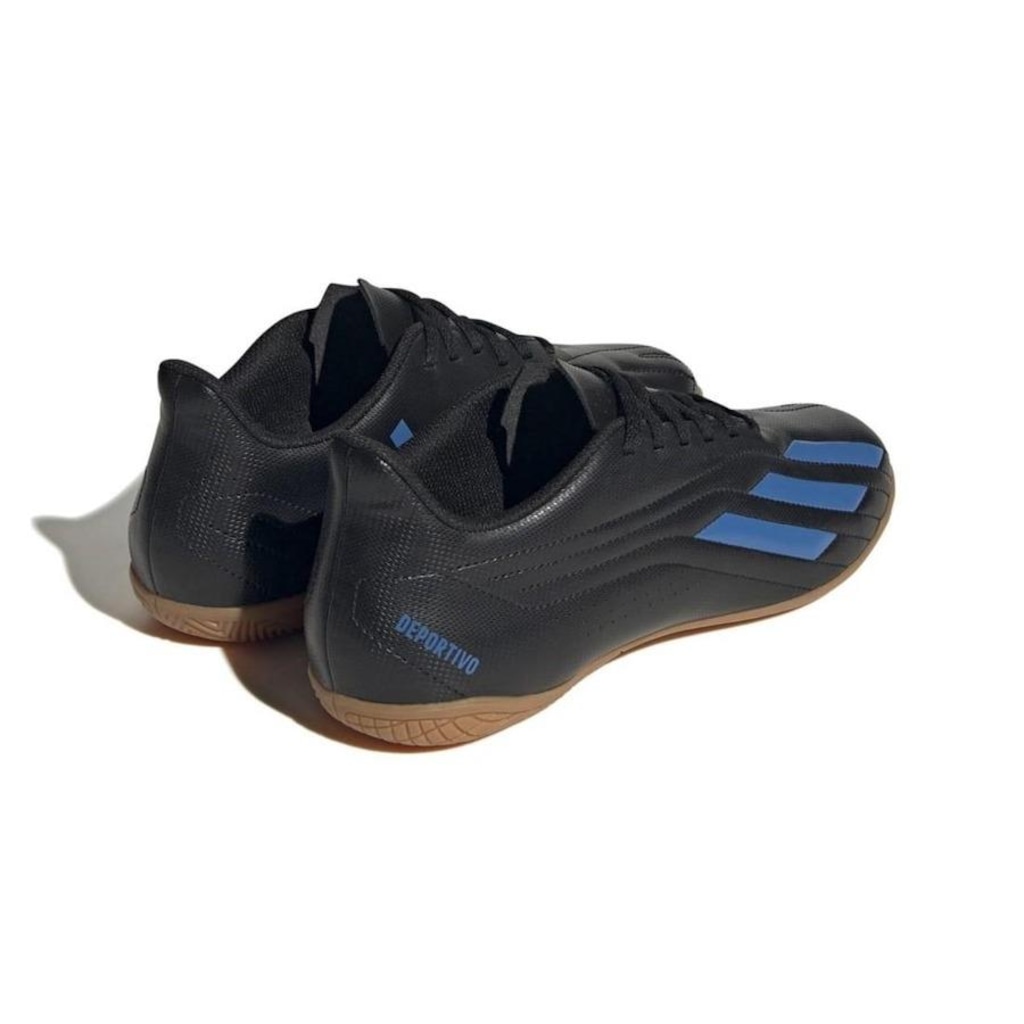Imagem 4 do produto Kit Chuteira Futsal adidas Deportivo Ii + Meião Color Sports de Futebol - Adulto