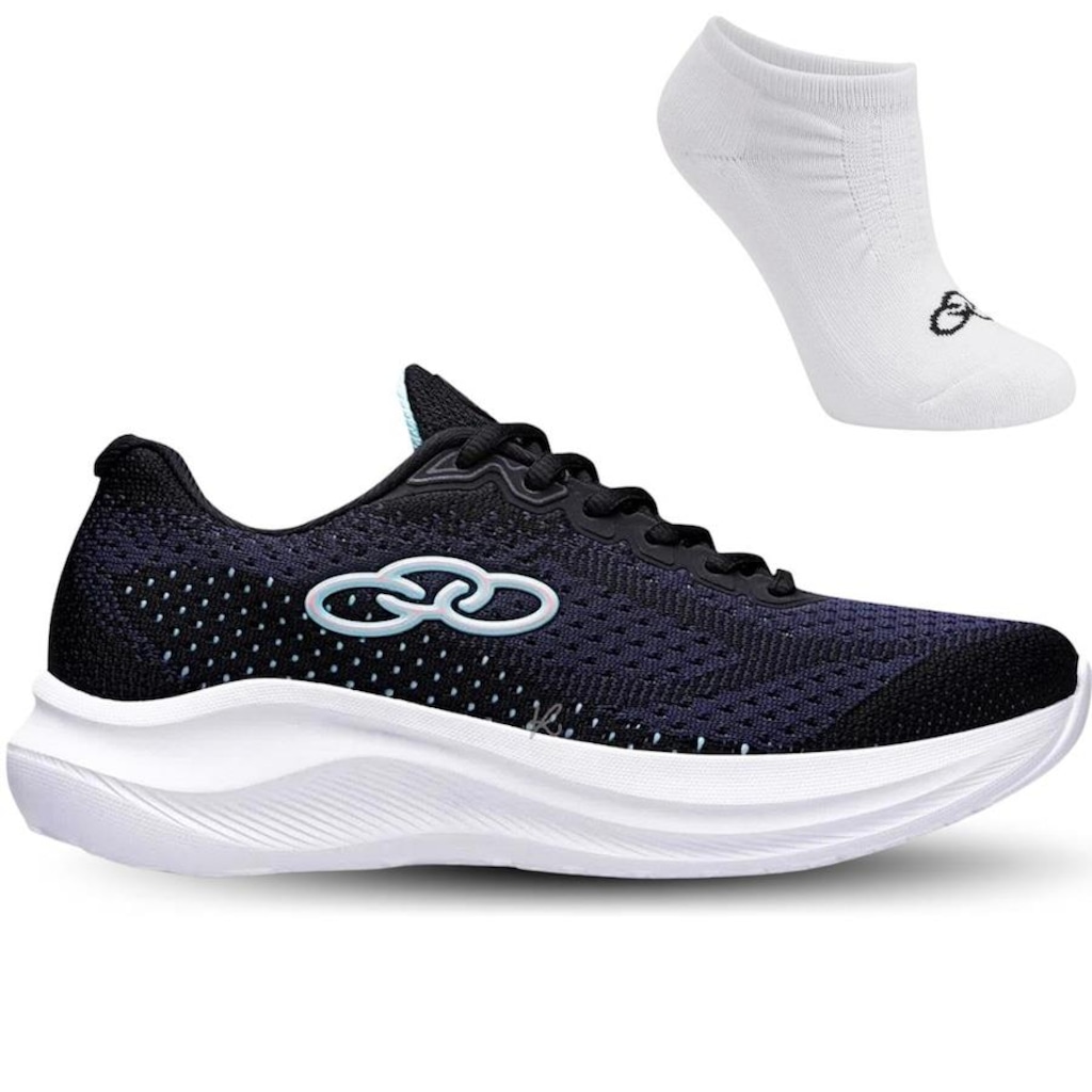 Kit Tênis Olympikus Soma - Unissex + Meia - Foto 1