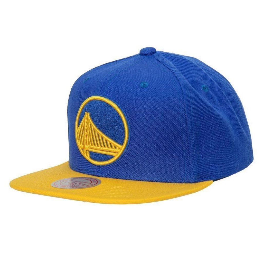 Boné Aba Reta Mitchell & Ness NBA Team 2 Tone 2.0 Golden State Warriors - Snapback - Adulto