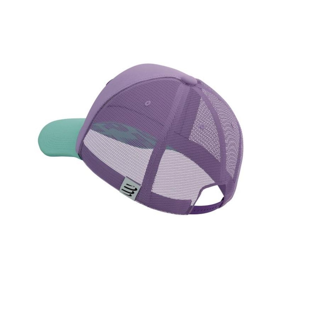 Imagem 2 do produto Boné Aba Curva Compressport Trucker Cap Logo Refletiva - Snapback - Adulto
