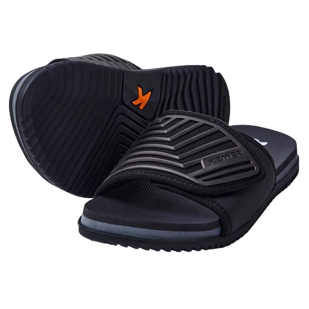 Chinelo Kenner Kanoo Ajustavel Slide - Masculino - Foto 1