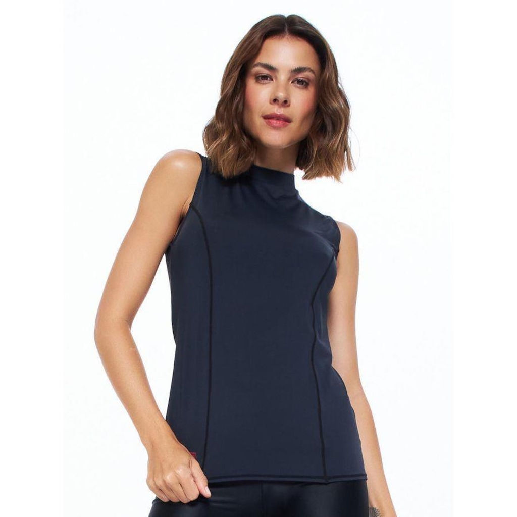 Imagem 2 do produto Camiseta Regata Body For Sure com Gola Alta U.V - Feminina
