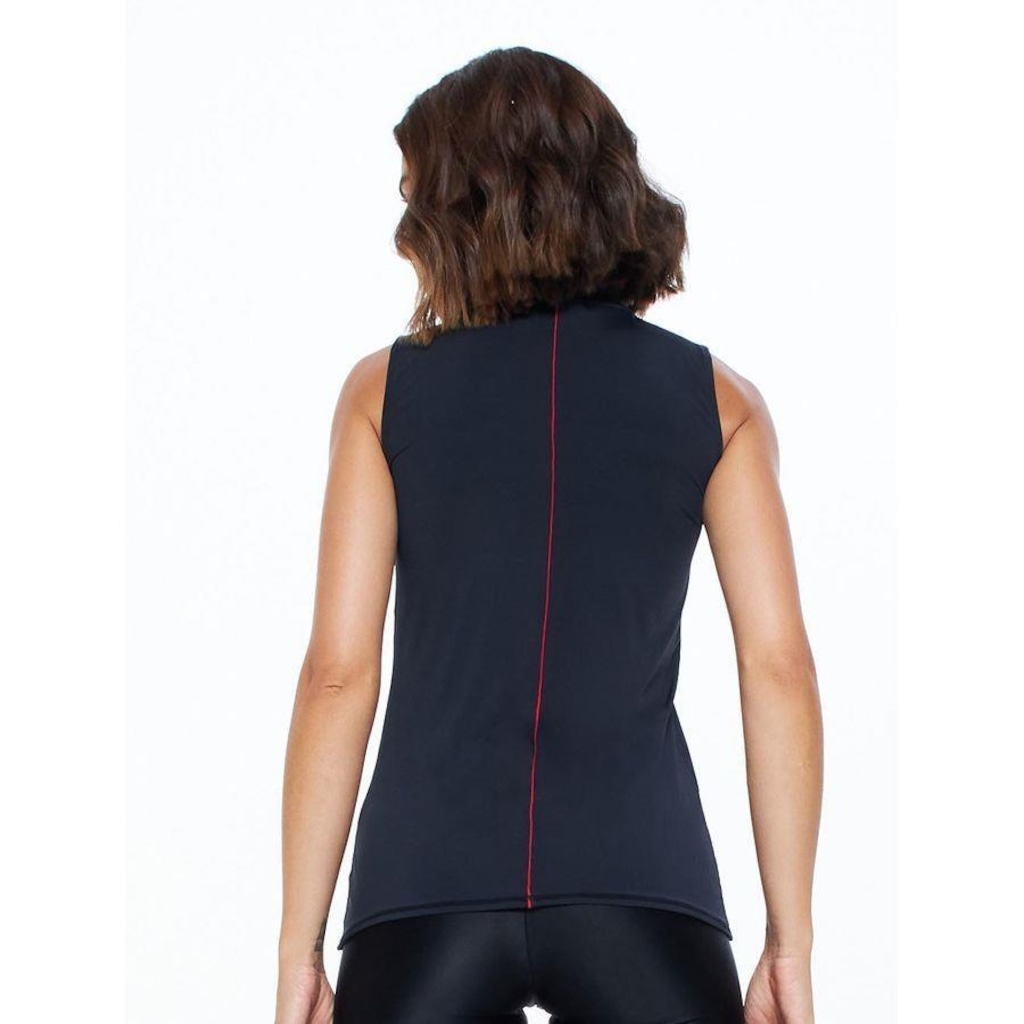 Imagem 3 do produto Camiseta Regata Body For Sure com Gola Alta U.V - Feminina