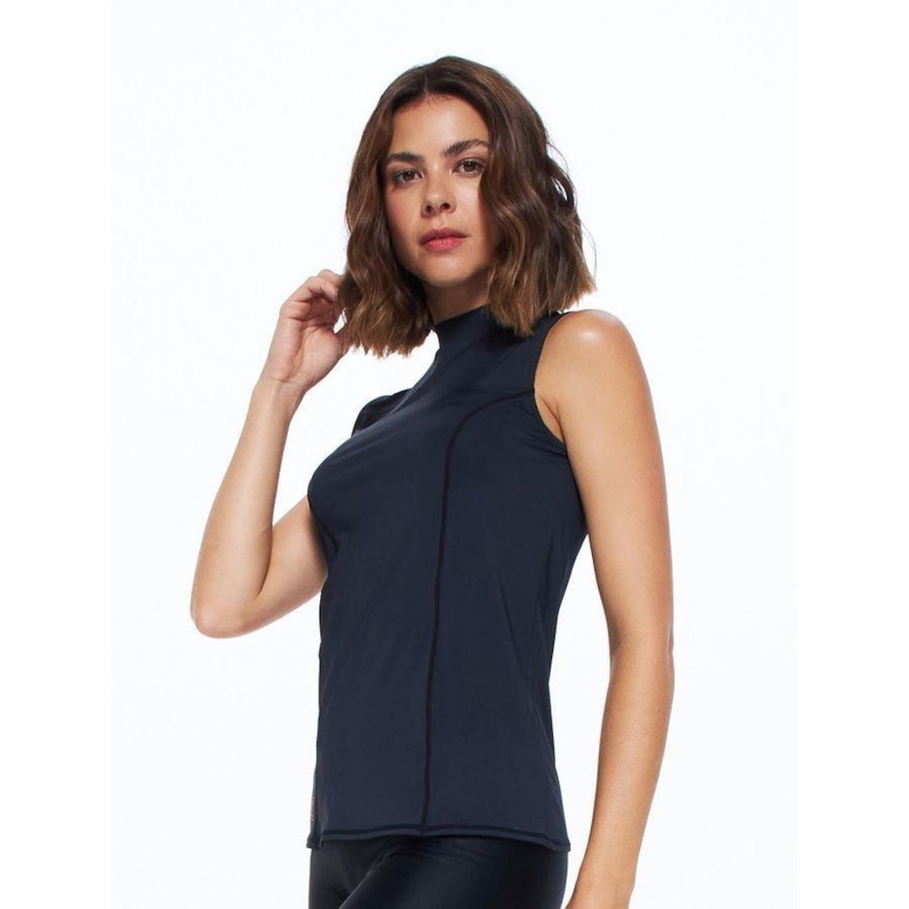 Imagem 4 do produto Camiseta Regata Body For Sure com Gola Alta U.V - Feminina