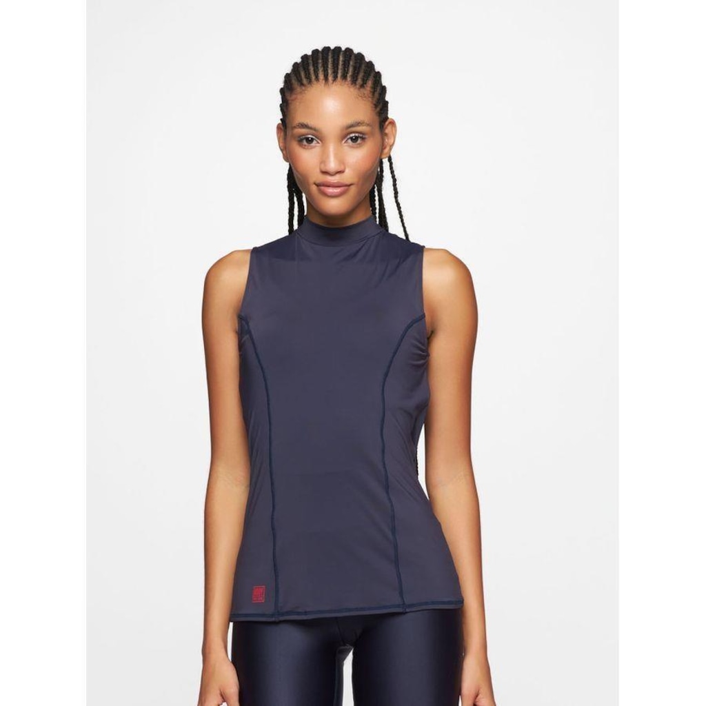 Imagem 2 do produto Camiseta Regata Body For Sure com Gola Alta U.V - Feminina
