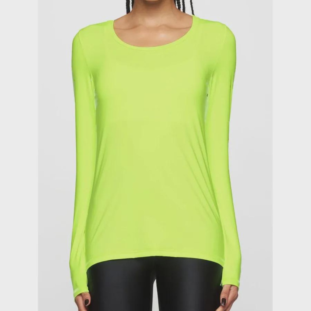 Camiseta Body For Sure Manga Longa U.V - Feminina