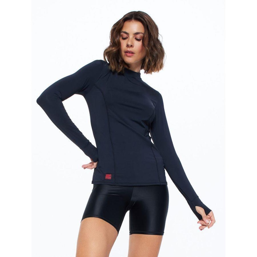 Imagem 3 do produto Camiseta Body For Sure Manga Longa com Gola Alta U.V - Feminina