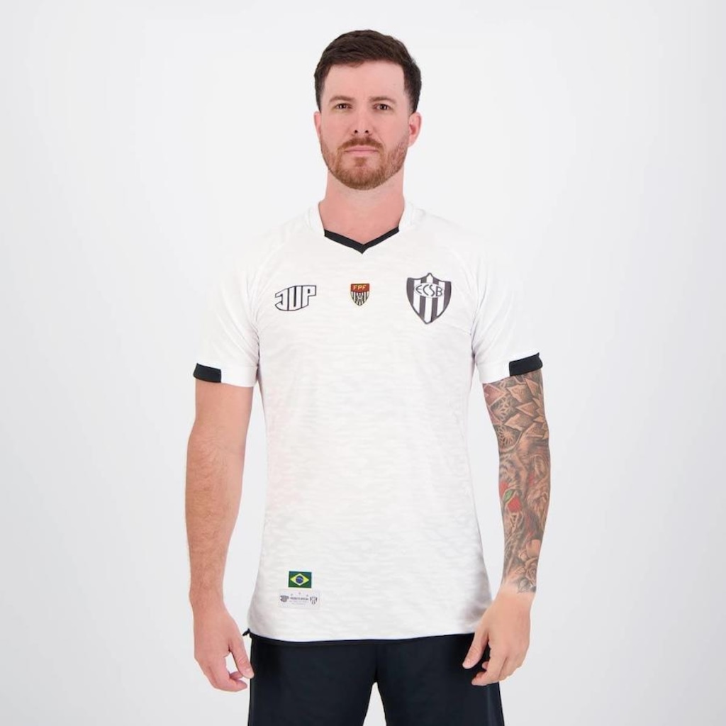 Camisa do Ec São Bernardo I 2024 Jup - Masculina - Foto 1