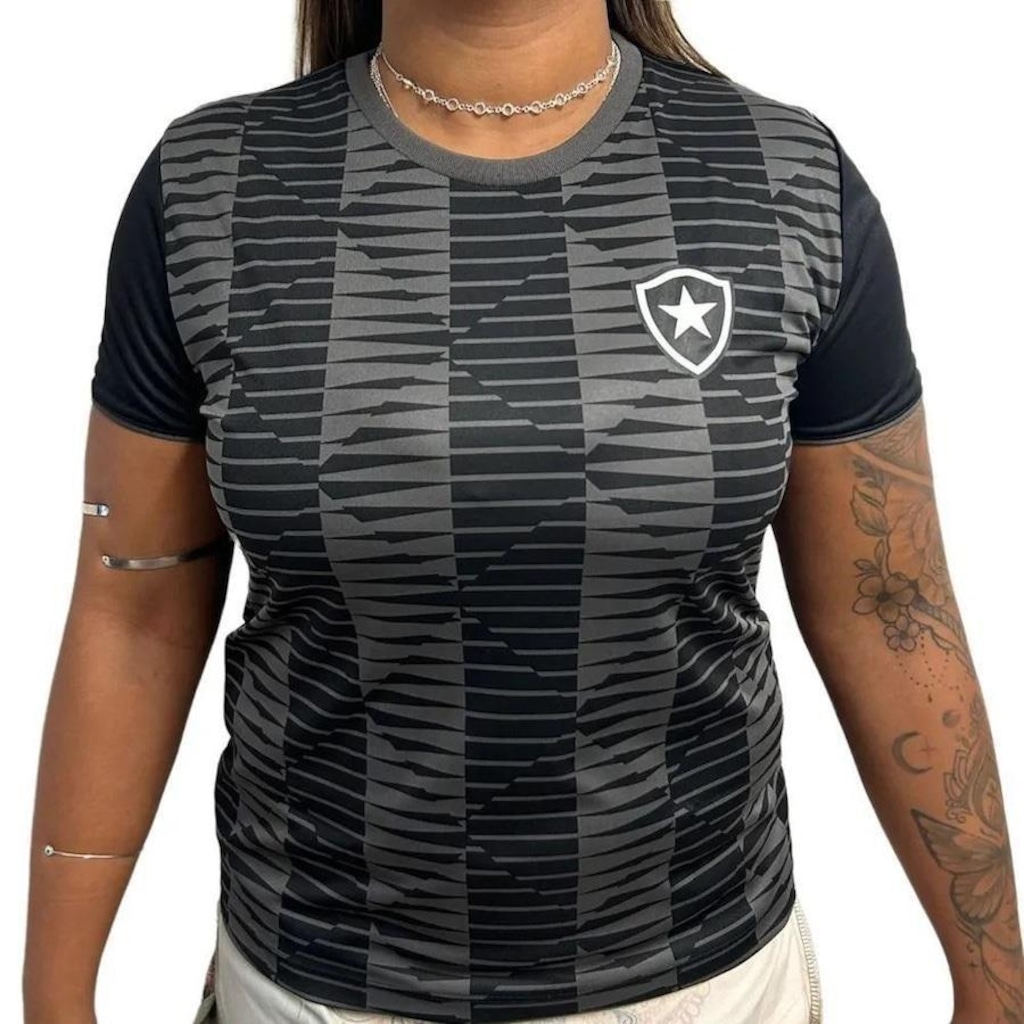 Camiseta do Botafogo Brazilinestripes - Feminina