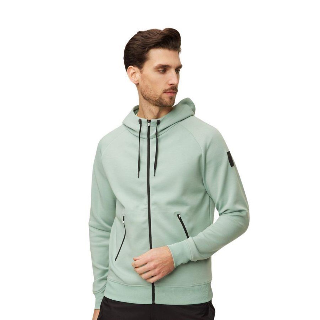 Jaqueta com capuz On Running hoodie sleeved - Masculina - Foto 1