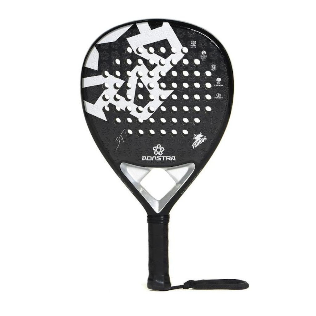 Raquete Padel Adastra Taurus Stefano Flores Carbono 12K