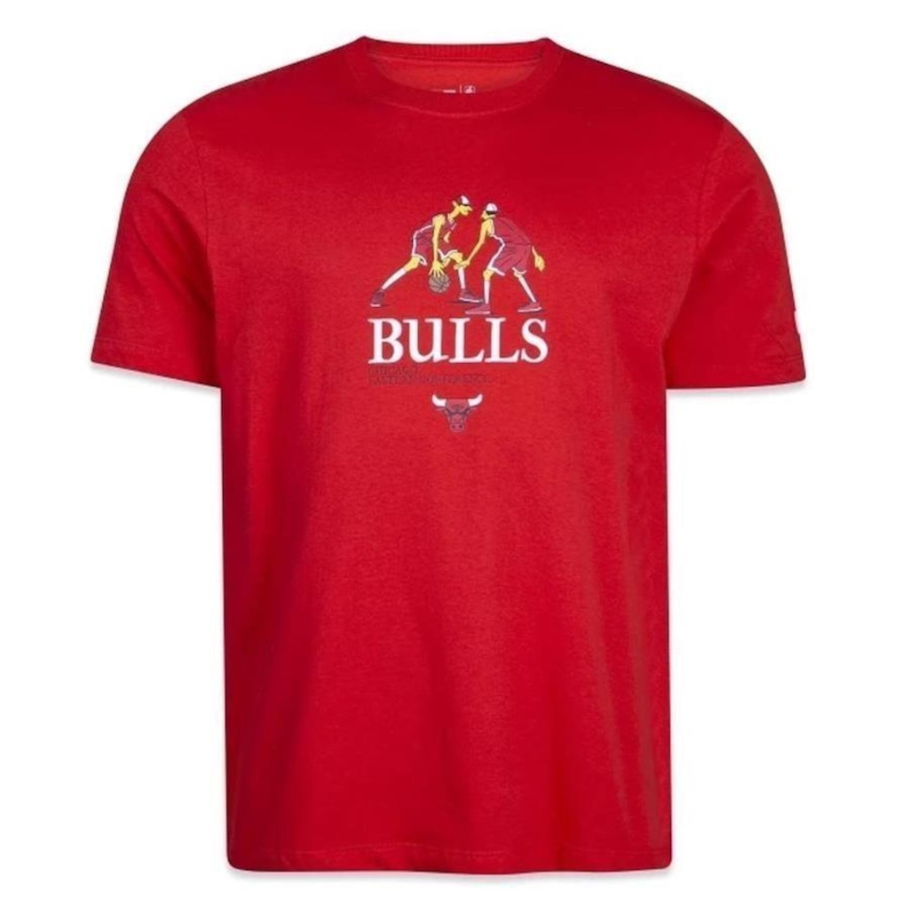 Camiseta New Era Chicago Bulls Freestyle - Masculina
