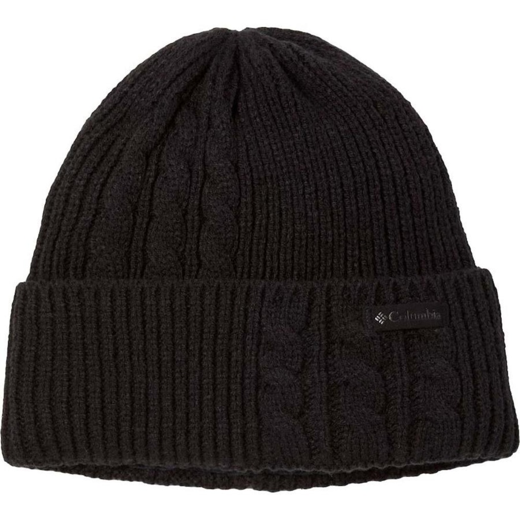 Gorro Columbia Agate Pass Preto Masculino - Foto 1