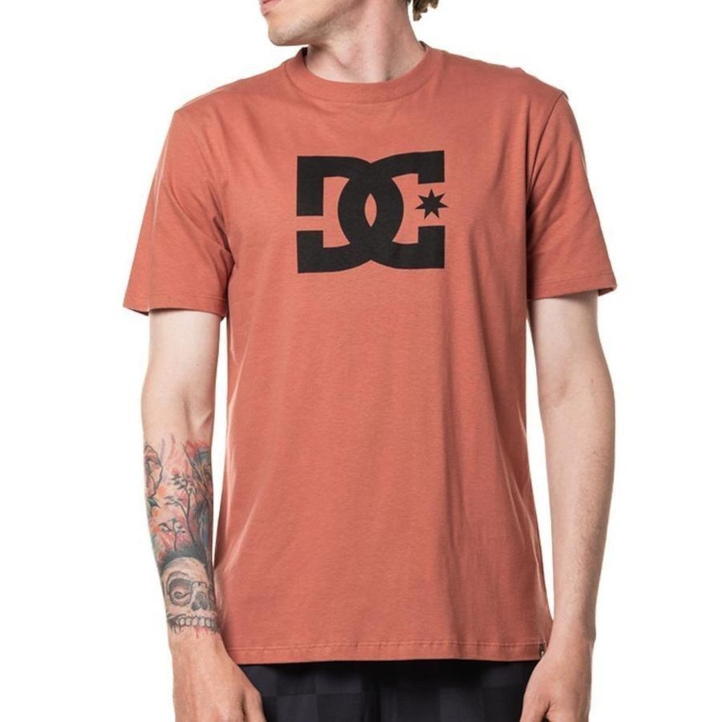 Camiseta Dc Shoes Dc Star Color Sm24 - Masculina