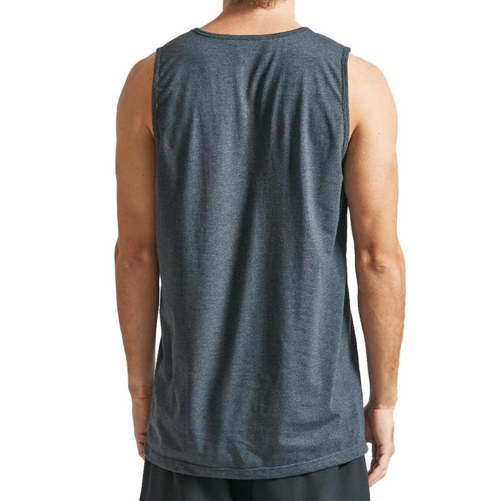 Imagem 2 do produto Regata Hurley Chrome Icon Sm24 Masculina Mescla Preto