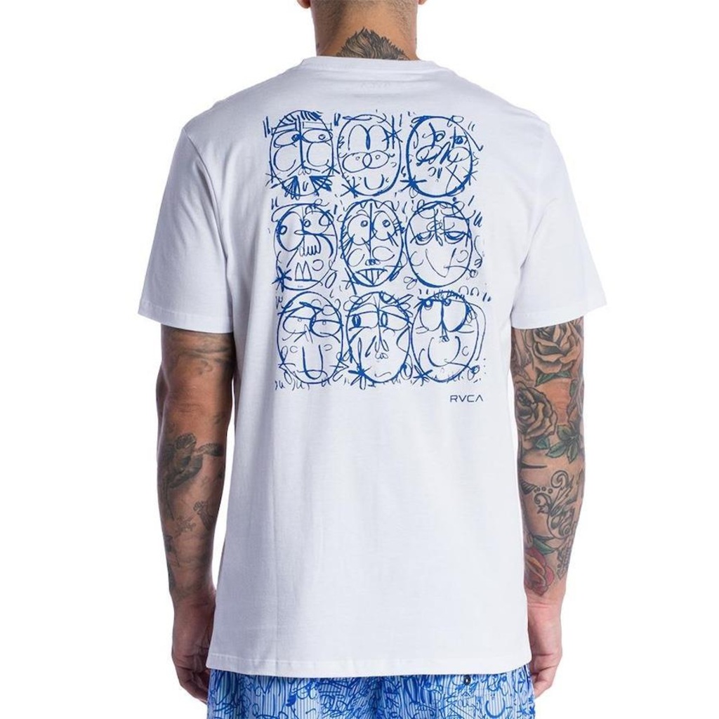 Imagem 2 do produto Camiseta Rvca Tc Heads Sm24 - Masculina