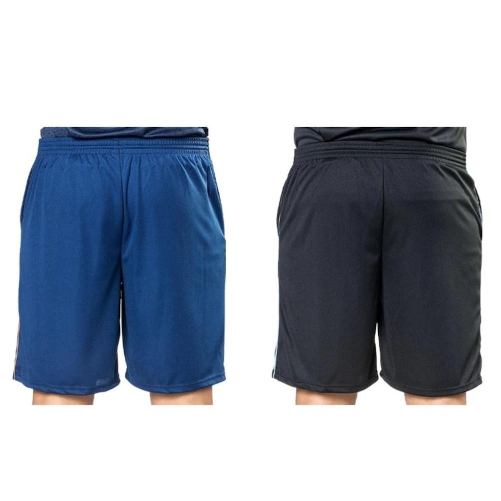Imagem 2 do produto Bermudas Elite Comfort Plus Size - 2 Unidades - Masculina