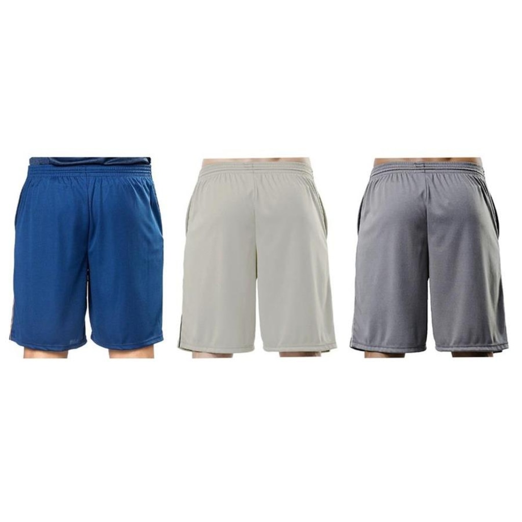 Imagem 2 do produto Kit Bermuda Elite Comfort - 3 Unidades - Masculina