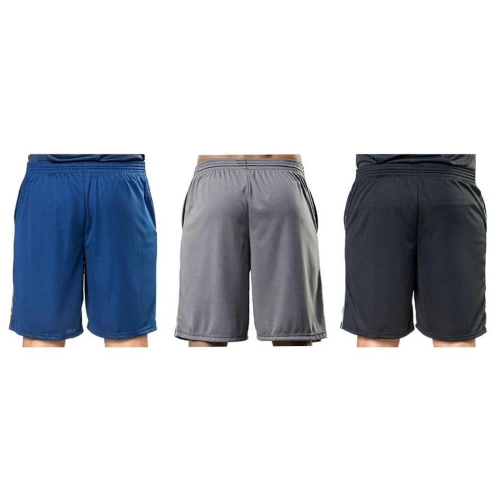 Imagem 2 do produto Kit Bermuda Elite Comfort - 3 Unidades - Masculina